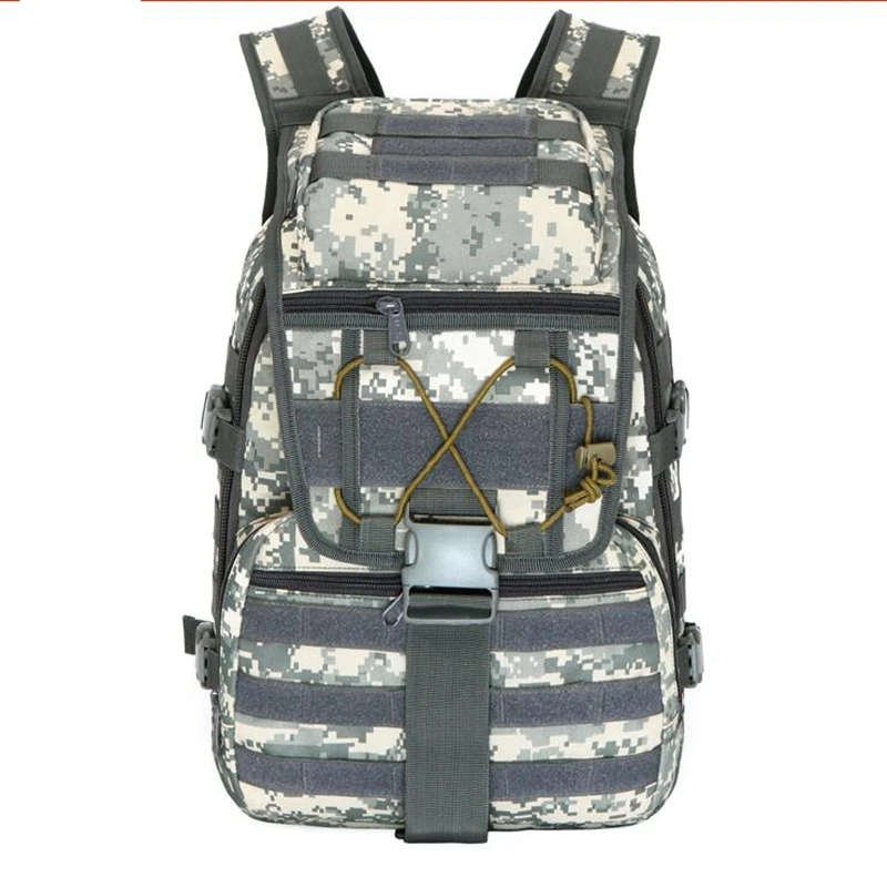 Outdoor Climbing Shoulder Backpack Tactical Camo Desert Hiking Trekking Hunting Bags Travel Gear Military Softback Pack Unisex