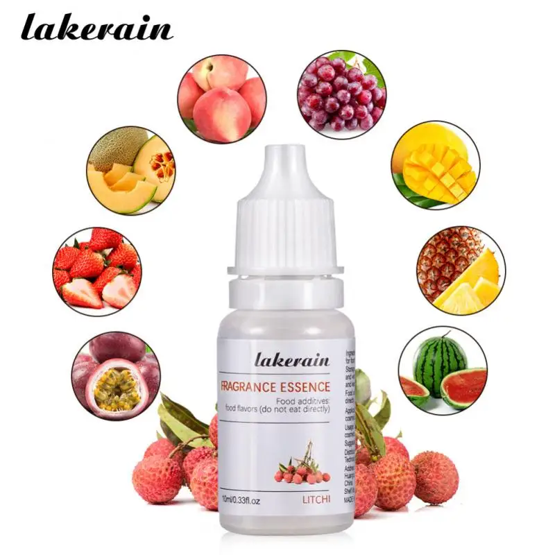lakerain DIY Lip Gloss Base Oil Edible Fruit Plant Flavor Moisturizing
