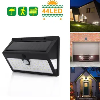 

Wall Light Motion Sensor Outdoor Home Garden Lamp Solar 44LED Eco-Friendly Waterproof Walkway Lights
