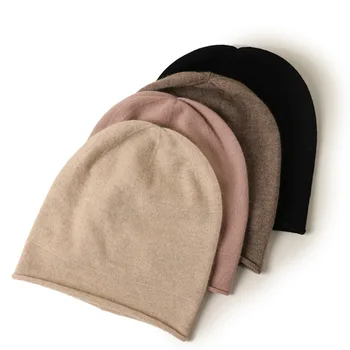 

Cashmere Hat Winter Hats for Women Pashmina Womens Beanie Hats for Womens Mens Gifts Inner Monglia Cashmere