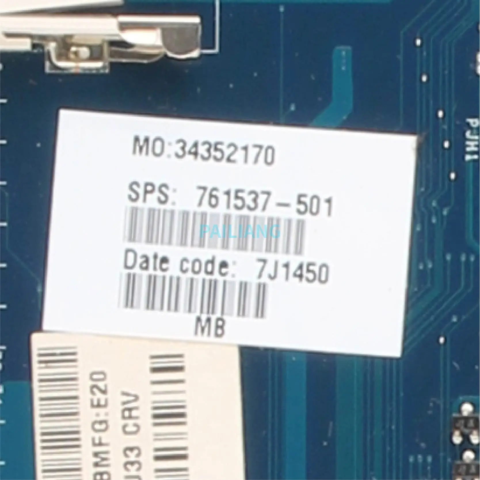 price cut  PAILIANG Laptop motherboard For HP Pavillion 15-R LA-A999P 761537-001 Mainboard Core SR0N9 I3-3217U
