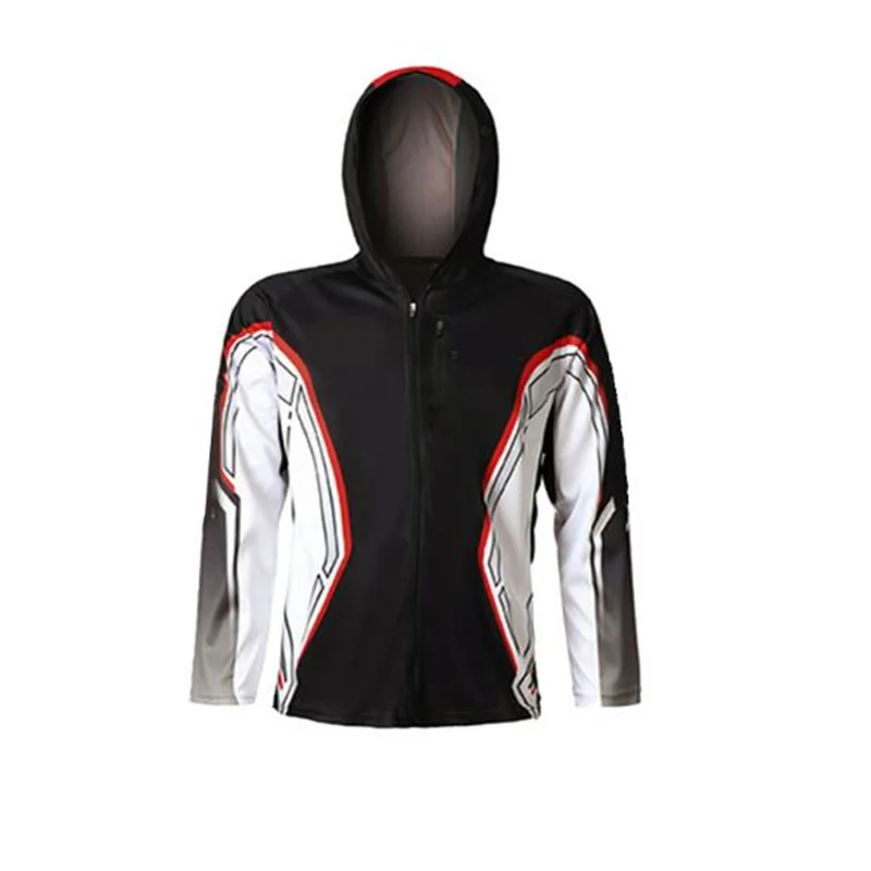 Breathable Men Long Sleeve Fishing Clothing Quick Drying Sun Protection Fishing Shirts Fishing Shirts