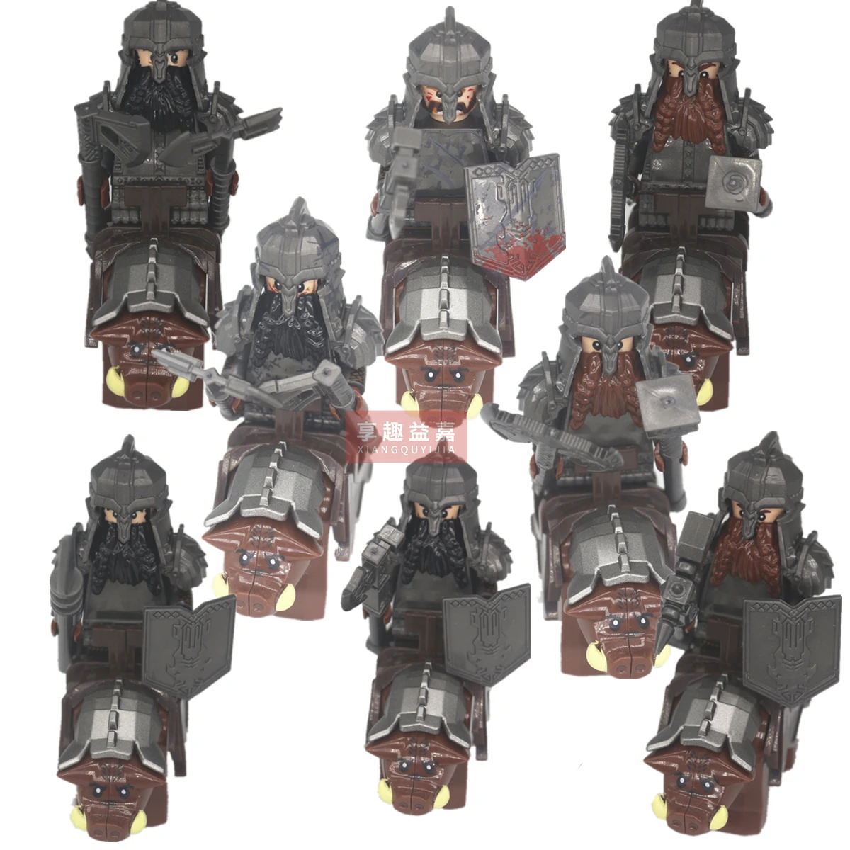

Mini Middle Ages Lord Rings Elves Orcs Army Dwarf Rohan knight figure Game Thrones building blocks kids toys gift building bloc