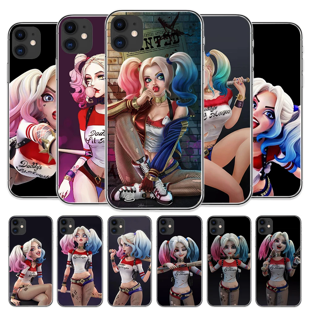 Персонализированный комикс чехол для телефона Harley Quinn IPhone 11 Pro Max 8 Plus 7 6S 5S SE X XS MAX XR
