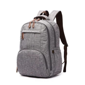 

Business Men Backpack Bag Laptop for 15.6 Inch Solid Softback Unisex Bags Women Backpacks Waterproof Travel Backpack Baby Diaper