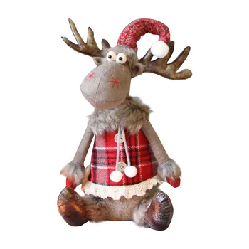 

new year 2021 Christmas decorations cute creative elk doll Christmas tree ornaments ornaments Décorations de nouvel an christmas