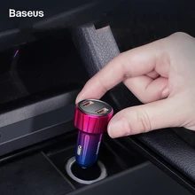 Baseus автомобильное зарядное устройство с двумя Usb QC 3,0 4,0 Быстрая зарядка 6A зарядное устройство для мобильного телефона Зарядка для автомобиля PD 3,0 прикуриватель