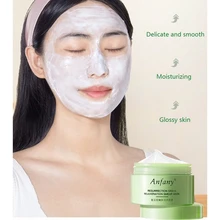 Grama da ressurreição máscara facial tipo esfregaço planta hidratante e hidratante máscara facial hidratante, reparação e rejuvenescimento