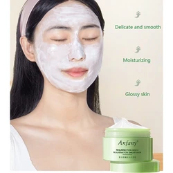 Resurrection Grass Facial Mask Smear Type Plant Moisturizing and Hydrating Facial Mask Moisturizing, Repairing and Rejuvenating