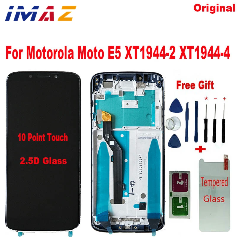 

IMAZ 5.7"Original Display For Motorola Moto E5 XT1944-2 XT1944-4 LCD Touch Screen Digitizer Assemble Replacement For Moto E5 LCD