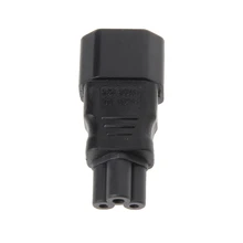 Adaptateur de prise de courant droit IEC 2021 C14 à 3 broches mâle à C5 femelle, livraison directe, 320