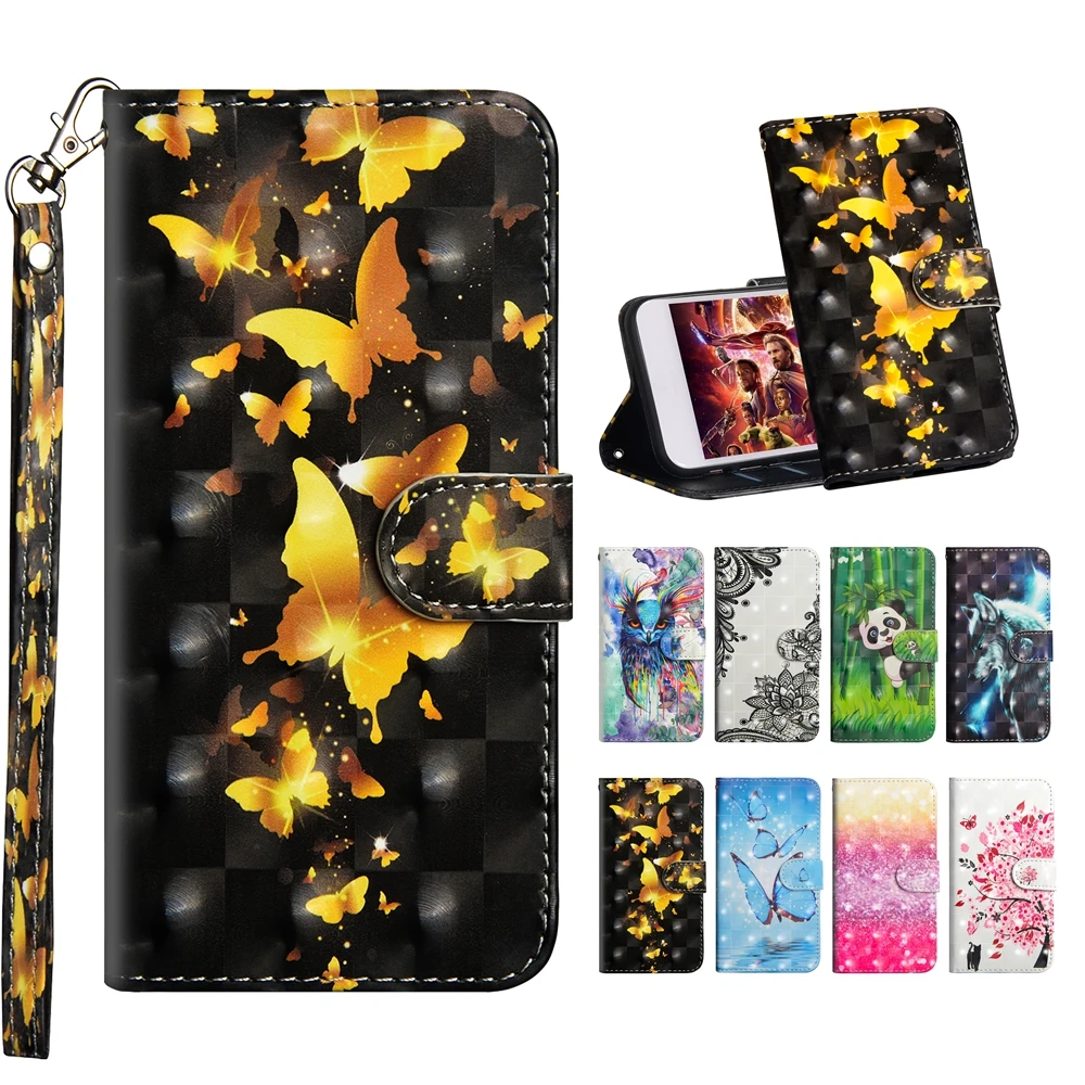 A01 Core 3D кожаный чехол для Etui Samsung Galaxy A2 J02 2020 Funda G390 G390S Telefoon Geval женщин | Мобильные