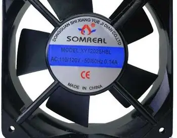 

for SOMREAL XY12025HSL 220V 0.10A cabinet silent cooling fan XY12025HBL Free shipping
