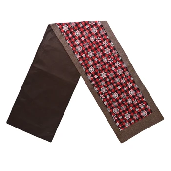 

1 Pcs Christmas Snowflakes Table Runner for Christmas Holidays Party Dinner Table Setting Decor