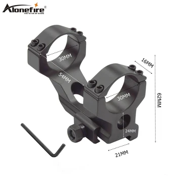 

Alonefire Y0013 30mm Scope Sight Mount Picatinny 21mm Weaver Rail Airsoft Rifle Shot gun Tactical light Laser Scope Tool Adapter