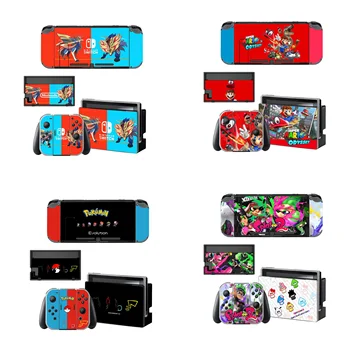 

Dock Charger Stand Holder Screen Protector Protective Sticker Skin Cover for Nintendo Switch NS Console Joy-con Controller Case