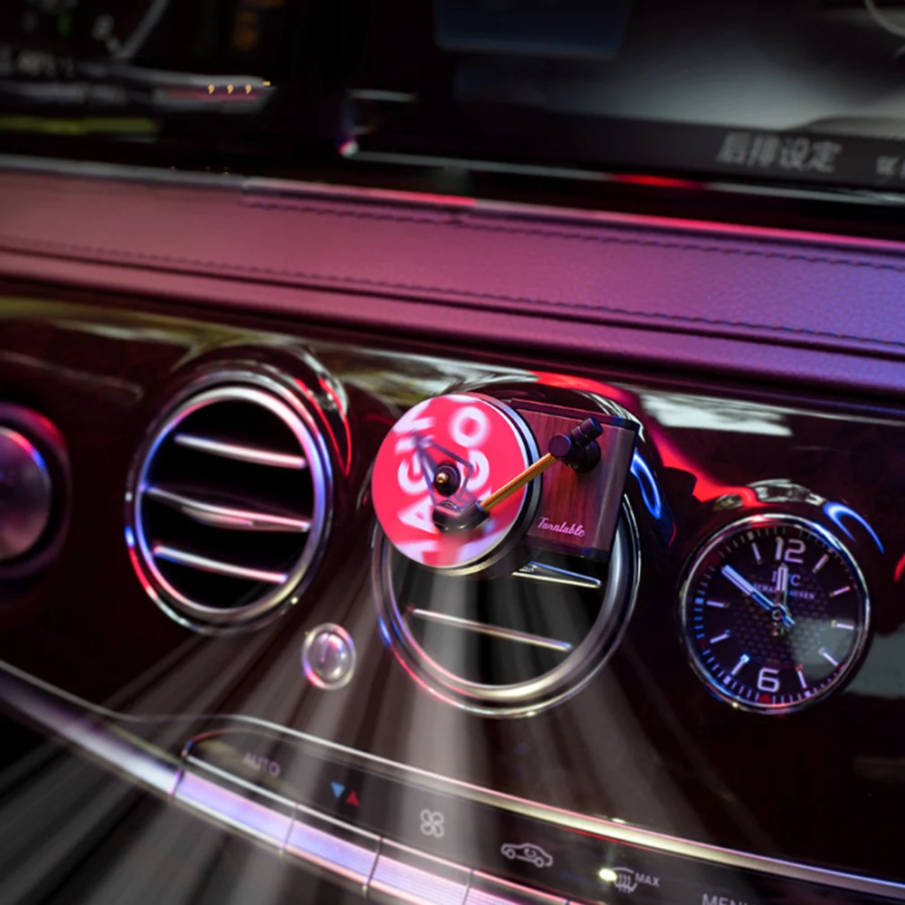 Автомобильный ароматерапия поворотный освежитель воздуха проигрыватель воздуха на выходе ароматерапия Арома Духи Диффузор