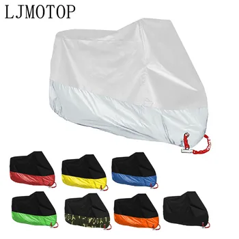 

For Honda CRF1000L AFRICA TWIN CB R600F 400 919 Motorcycle Cover Universal Outdoor UV Scooter waterproof Rain Dustproof Cover