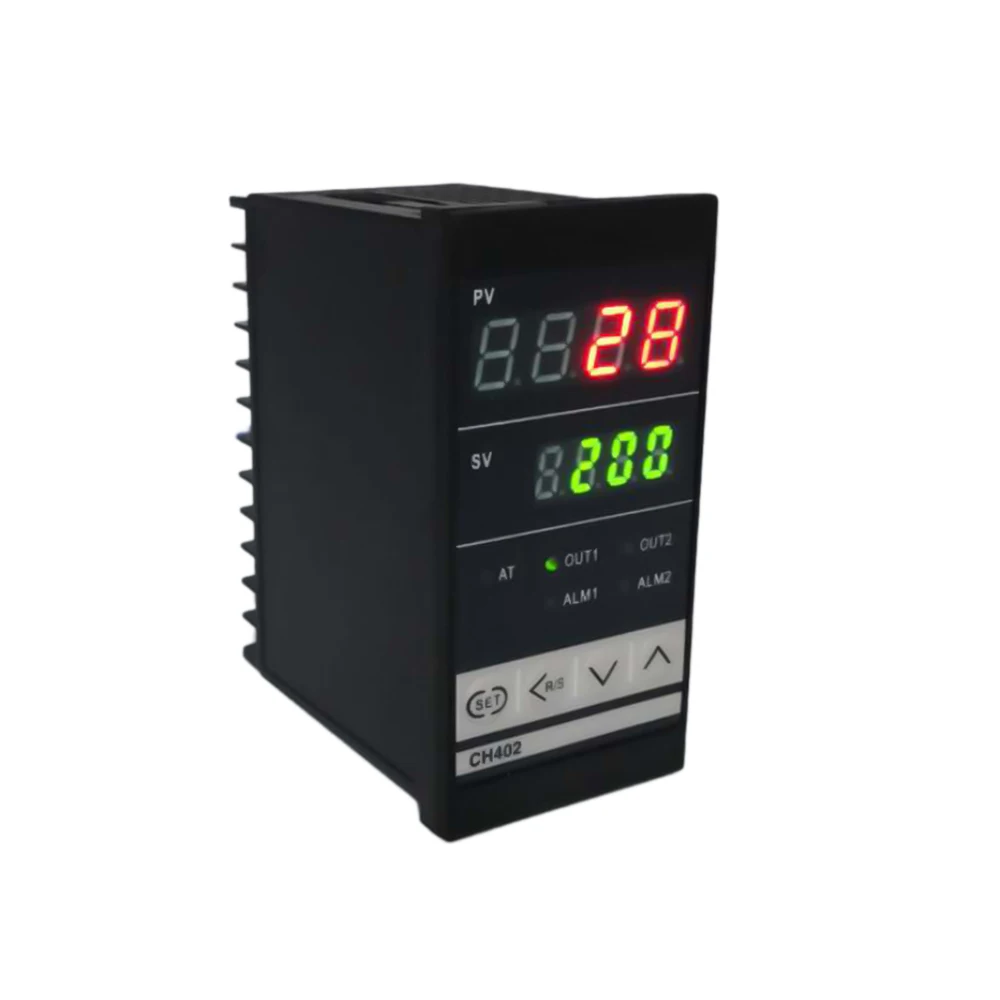 CH402 AC85-264V Высокая точность смарт PID регулятор температуры Термостат реле TC/вход RTD ассортимент термометр