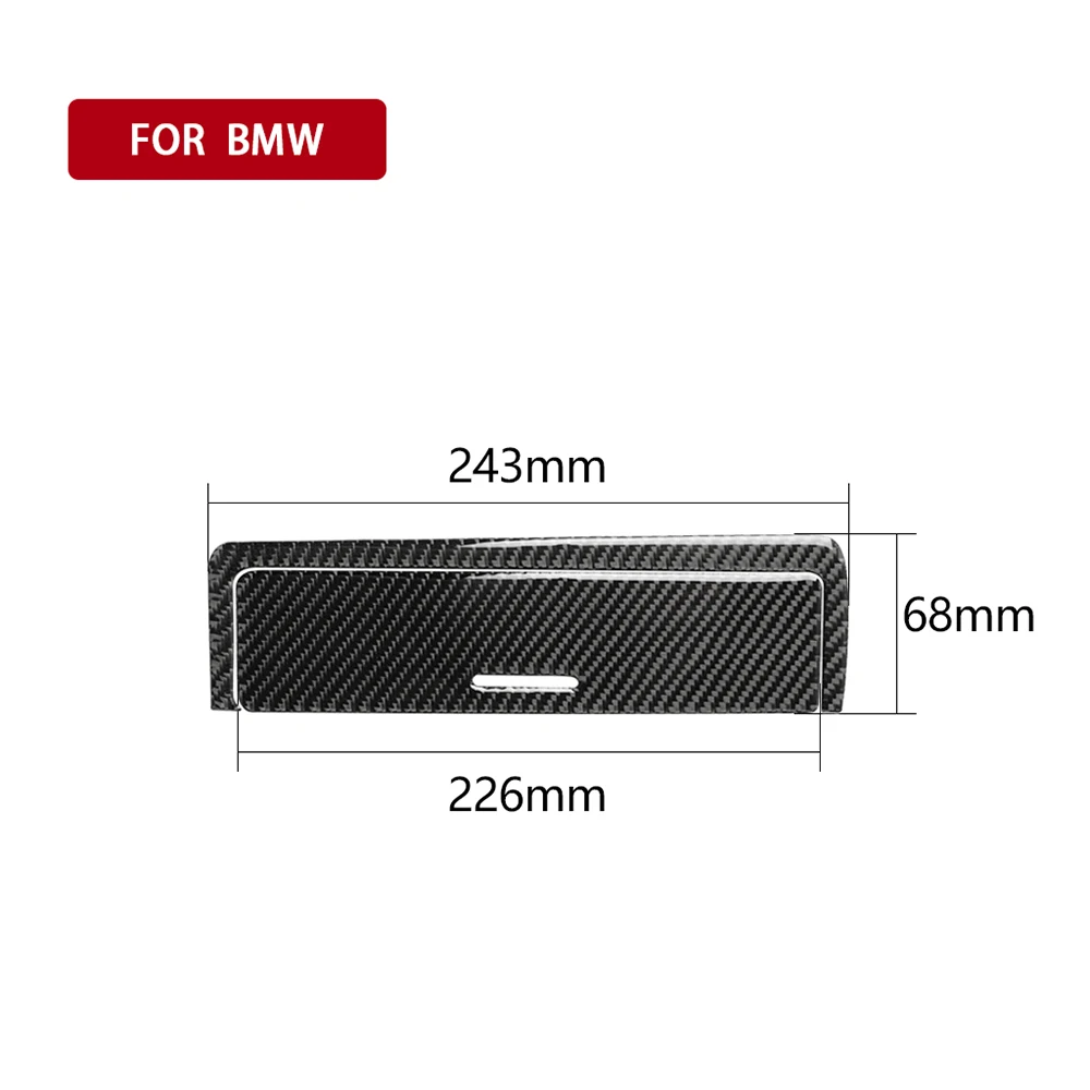 1 шт. наклейка для интерьера из углеродного волокна s коробка для инструментов коробка для ключей декоративная накладка для BMW 3 серия E46(1998-2005