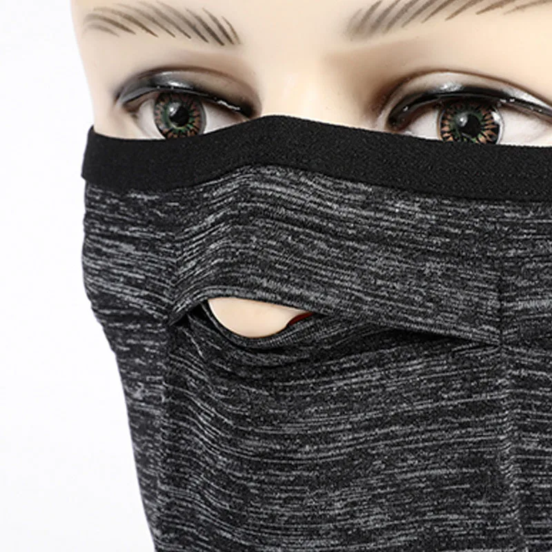 Outdoor Sports Ice Silk Neck Warmer Face Mask For Skin Protect Sunscreen