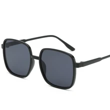 Черная оправа классические дизайнерские солнцезащитные очки с большими рамами женские брендовые трендовые пикантные очки для взрослых