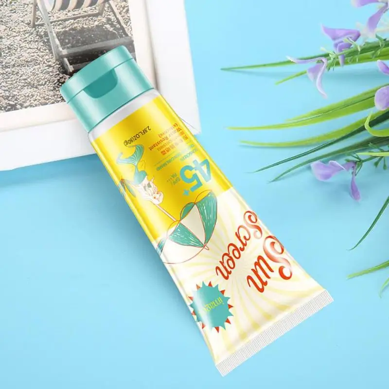 Изображения солнцезащитный крем для лица SPF30+ изоляция УФ Солнцезащитный устойчивый консилер солнцезащитный крем вода Прямая поставка тела B7L7