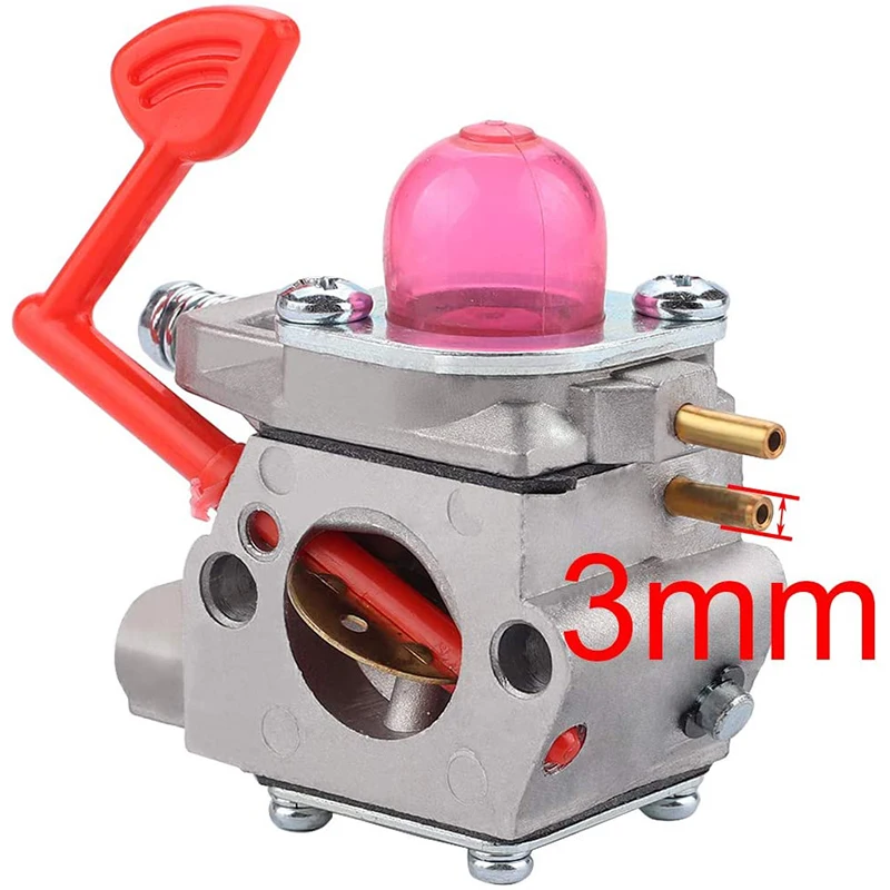 fenglei Okuya Carburateur pour Walbro WT-875-A WT-875 WT-875-1 Craftsman Poulan Blower BVM200C BVM200VS P200C Remplace Poulan 545081855