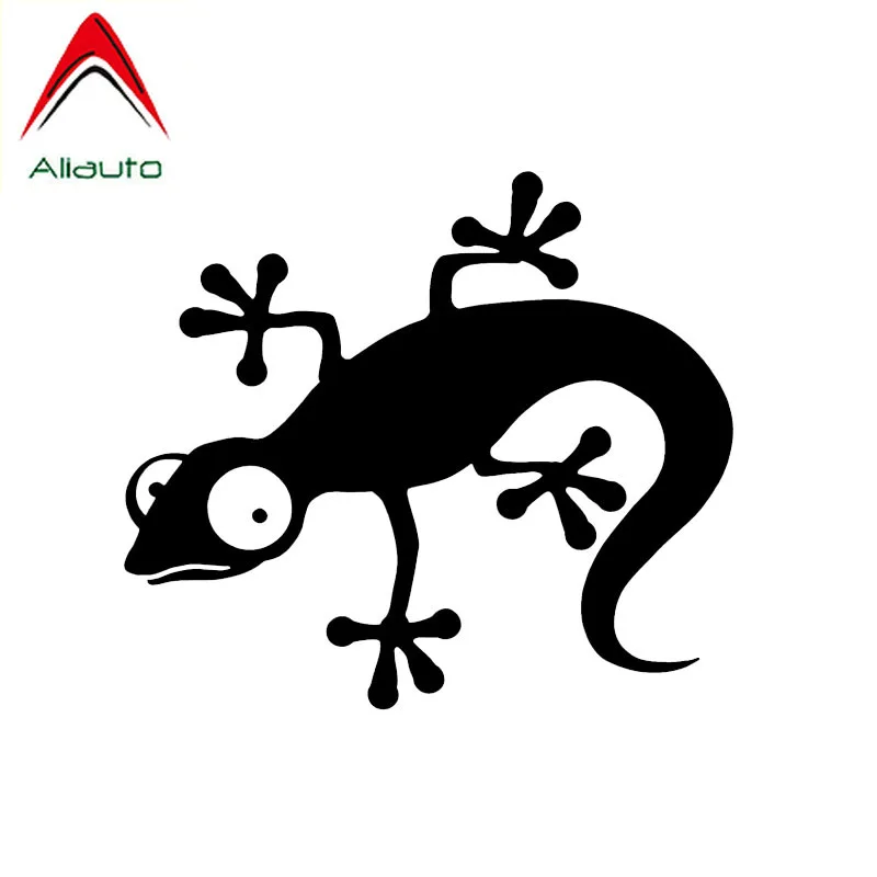 Забавные автомобильные наклейки Aliauto самая крутая ящерица хамелеон Gecko Декор