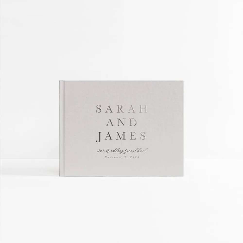 

Personalized name date Wedding keepsake Journal Unique Guest Book Ideas alternative Calligraphy engagement Guestbook photo books