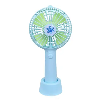 

Usb Compact Fan Handheld Fan Mini Portable Charging Small Fan Desktop Small Fan Luminous Handle Small Fan