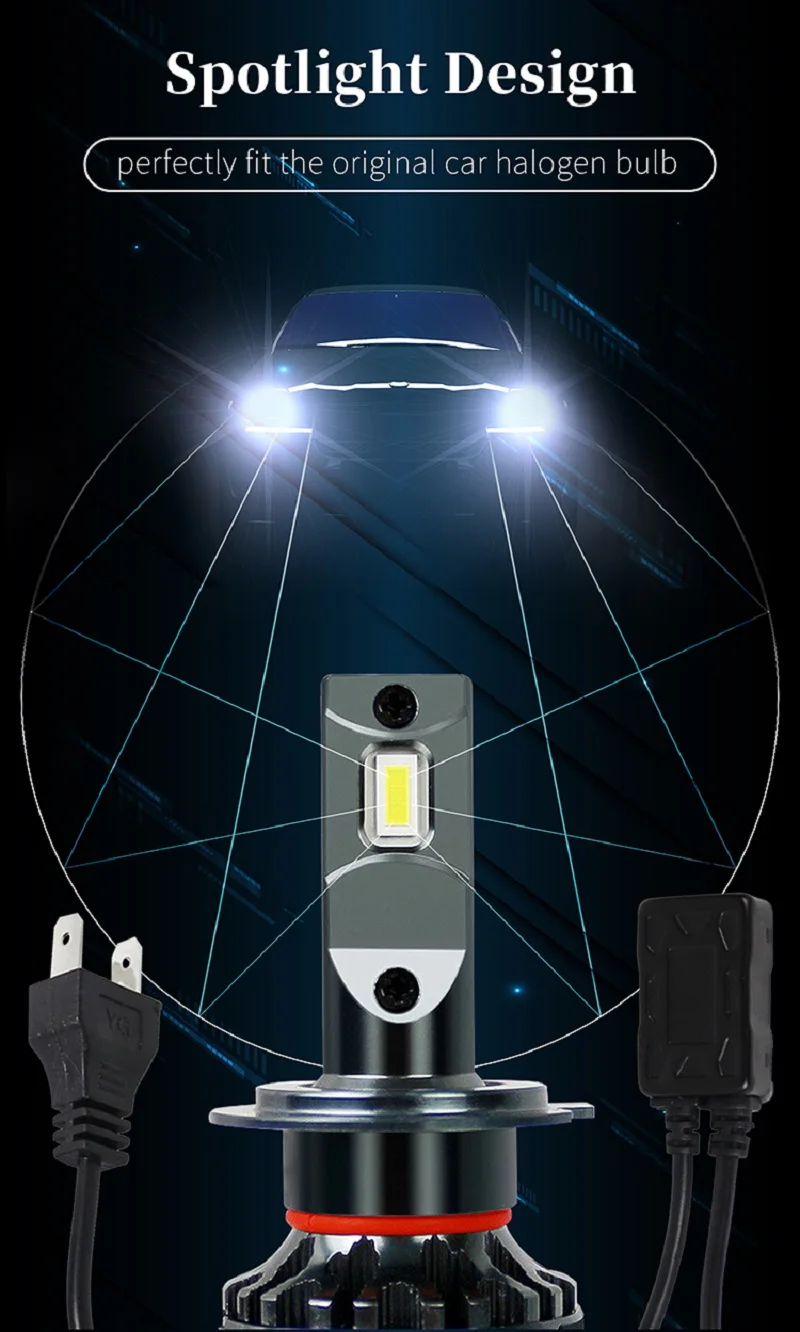 lâmpadas de carro para chevrolet equinox led farol baixo feixe alto canbus luz acessórios automóveis