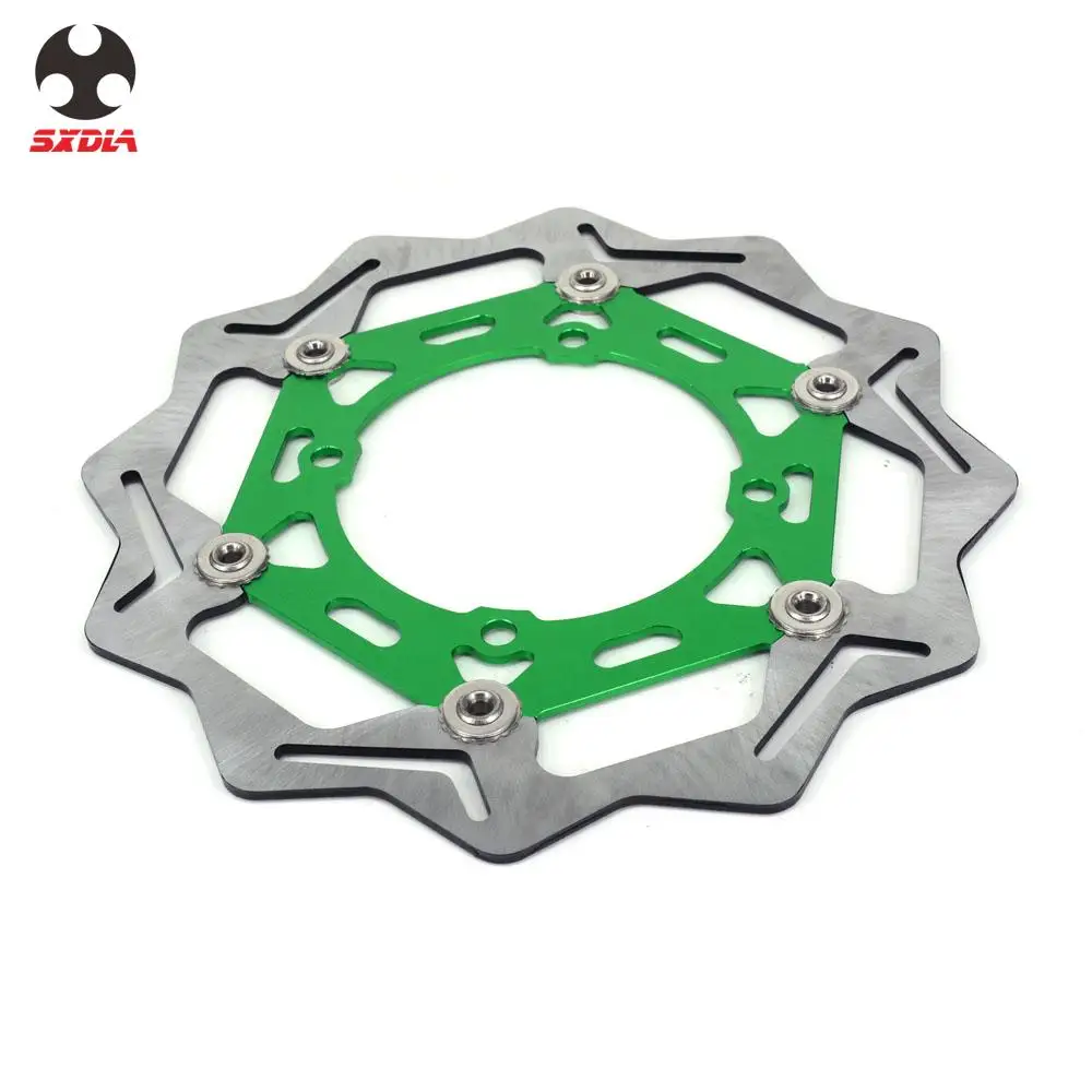 Плавающие тормозные диски для мотоцикла 270 мм ротор KAWASAKI KX125 KX250 KX250F KLX450R KX450F KX 125 250
