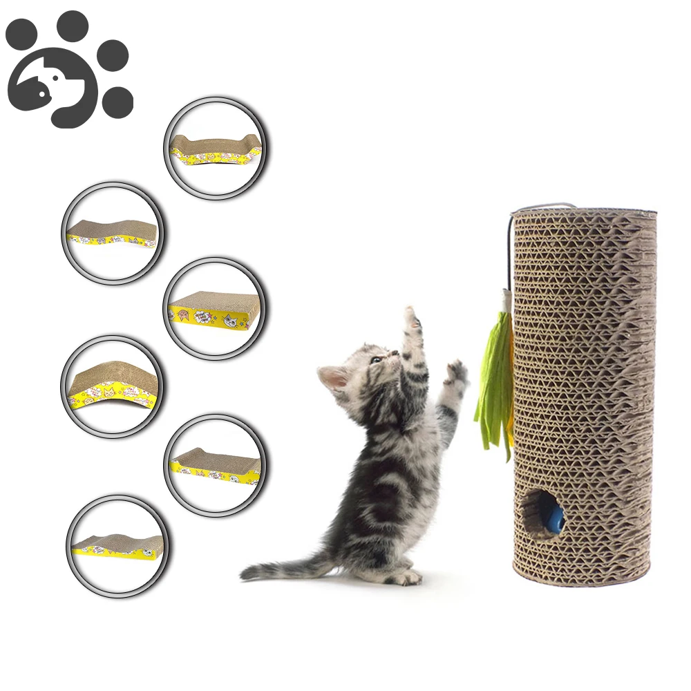 

Scratching for Pets Cat Toy Scratch Corrugated Paper Board for Cat House Scratching Post Cat Scratcher Pets Products TY0011