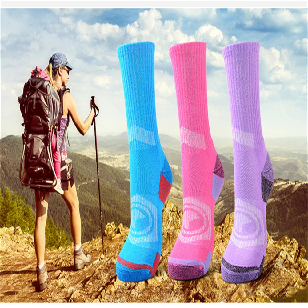 Professional Men Outdoor Running Women Socks Cycling Riding Bicycle Bike Football Socks Breathable Middle Tube Sport Sock NEW