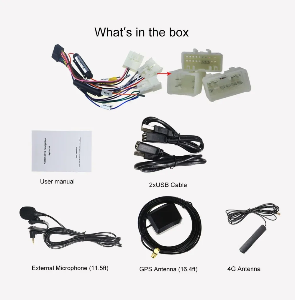 Cheap Joying Intel 2Din Android 8.1 1080P Car Stereo 8 inch 8 core 4G ROM Intelligent System Navi Radio for Toyota with Reverse Camera 18