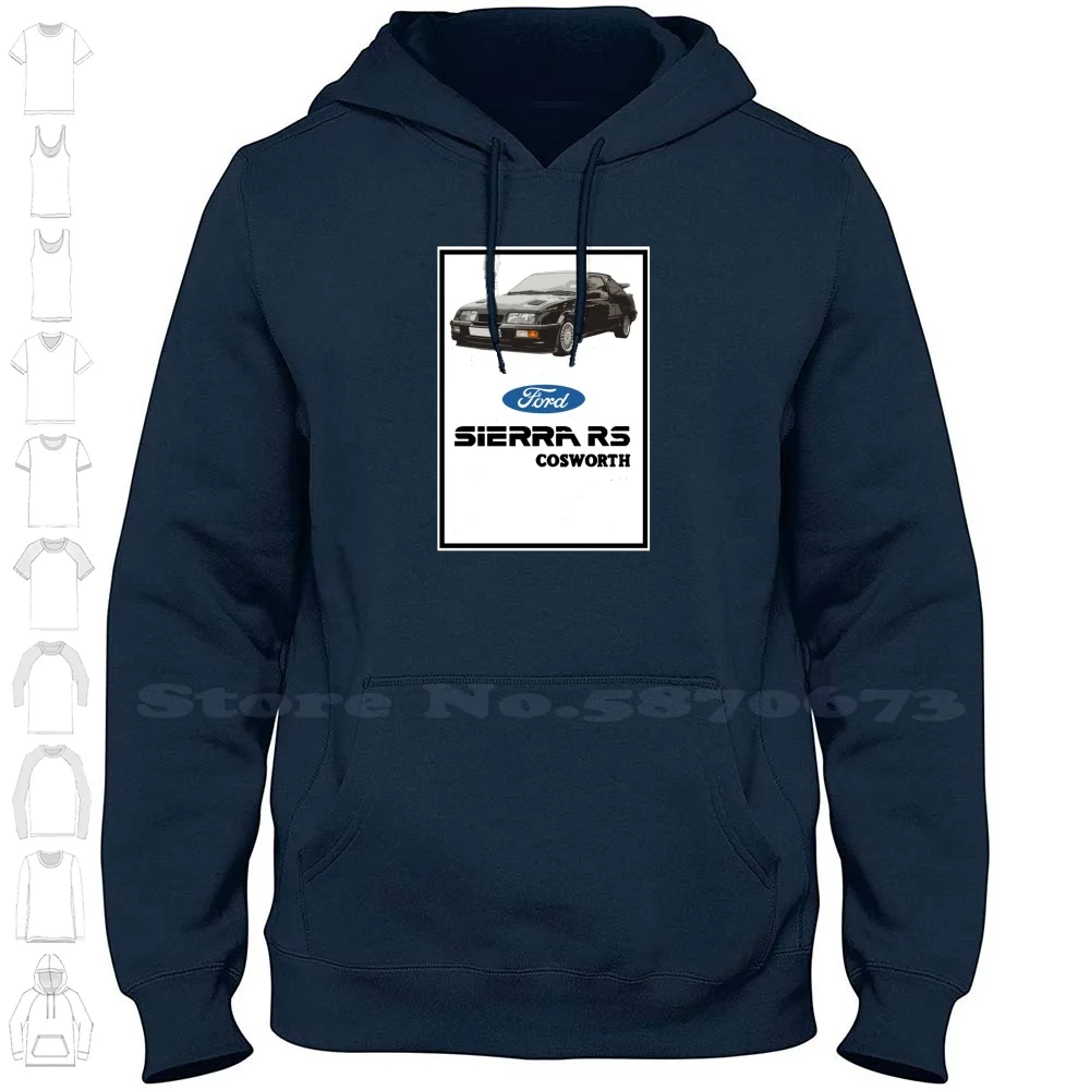 Sierra Cosworth Streetwear Sport Felpa Con Cappuccio Gt86 Brz Scion Frs Ae86 Drift Legend Gt86 Brz Scion Frs
