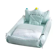 Lit bionique pour nouveau né, berceau en coton pour bébé, panier Portable pour garçons et filles