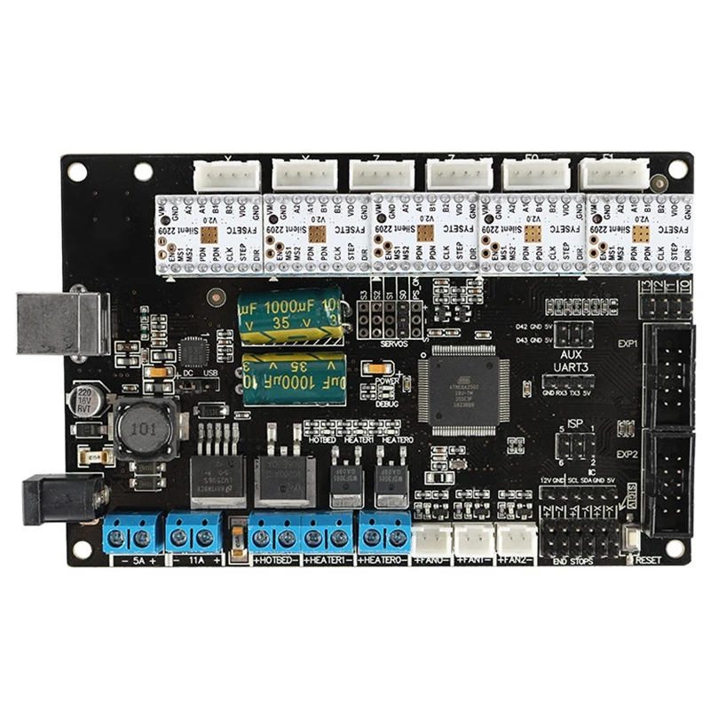 Аксессуары для 3D принтера материнская плата Trigorilla + Tmc2209 Mega2560 Ramps1.4 обновление Reprap