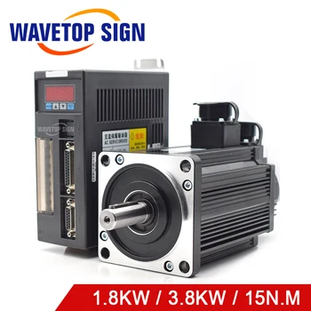 

AC Servo Motor Driver 1.8KW 3.8KW 15N.M 9.5A 13.5A 130ST Series AC Motor Matched Servo Driver AASD 30A 50A Complete Motor kit