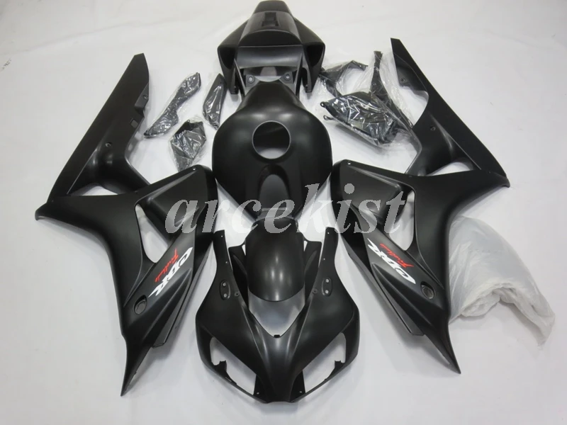 Топ литья под давлением ABS Обтекатели комплект подходит для CBR1000RR 2006 2007 06 07 1000 RR CBR1000 тело набор Пламя Красный