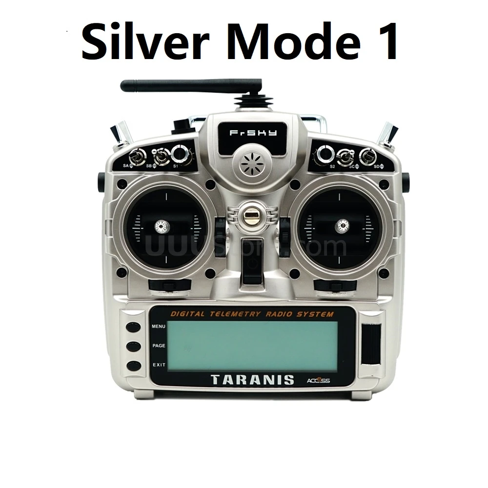 Silver Mode 1 FrSky Taranis X9D Plus 2,4G 24CH доступ ACCST D16 передатчик поддерживает анализатор спектра функции для радиоуправляемого дрона - Цвет: Silver Mode 1