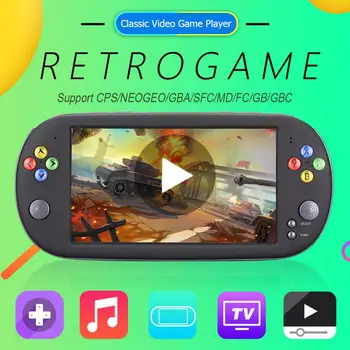 

PowKiddy Gaming Handheld Retro TV Video Game Consoles Portable Mini Arcade Machine Videogame Vidio Gamepad Smart Portatil Player