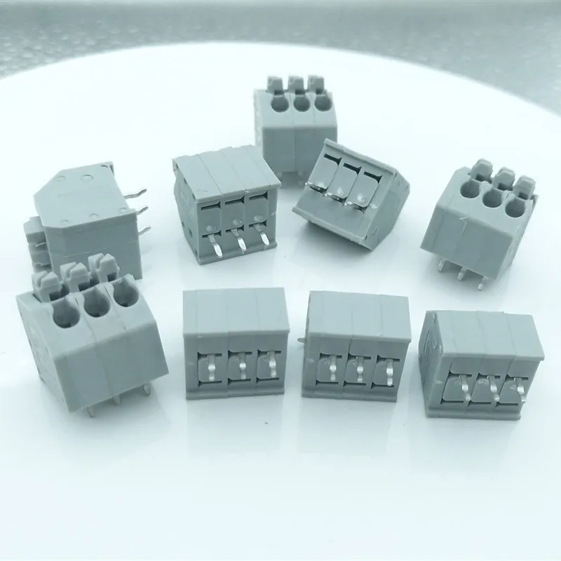 PCB dg250 KF250 блок с прижинным зажимом от &quotWeidmuller FS1.5-03-350-04B 100 шт./пакет зажим провода