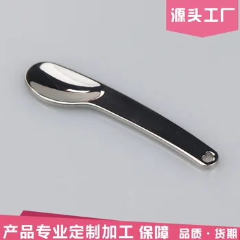 

Cosmetics Metal Eye Cream Dig Spoon Zinc Alloy Cream Spoon Facemask Spoon 60mm Cosmetics Packing Spoon