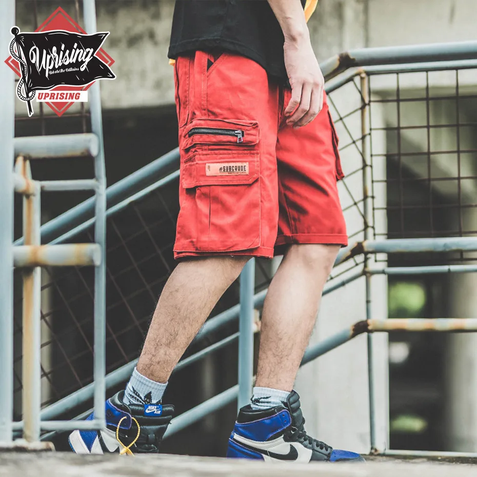 Шорты в стиле хип-хоп уличная одежда для мужчин Харадзюку беговые шорты летние