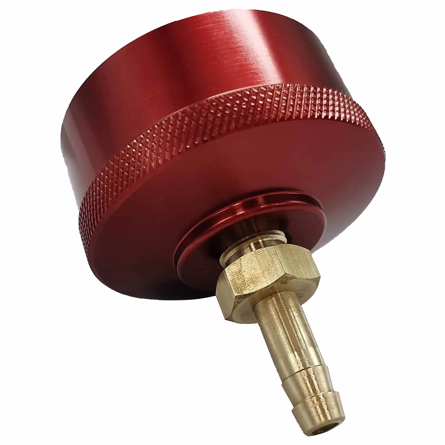 Upgrade Extended Run Gas Fuel Cap With Brass Hose Fitting For Honda