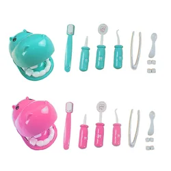 YK – jeu de Simulation pour enfants, 9 pièces, ensemble de modèles de dentistes, Kit médical, jeu de rôle éducatif, jouets d'apprentissage pour enfants, 2022 