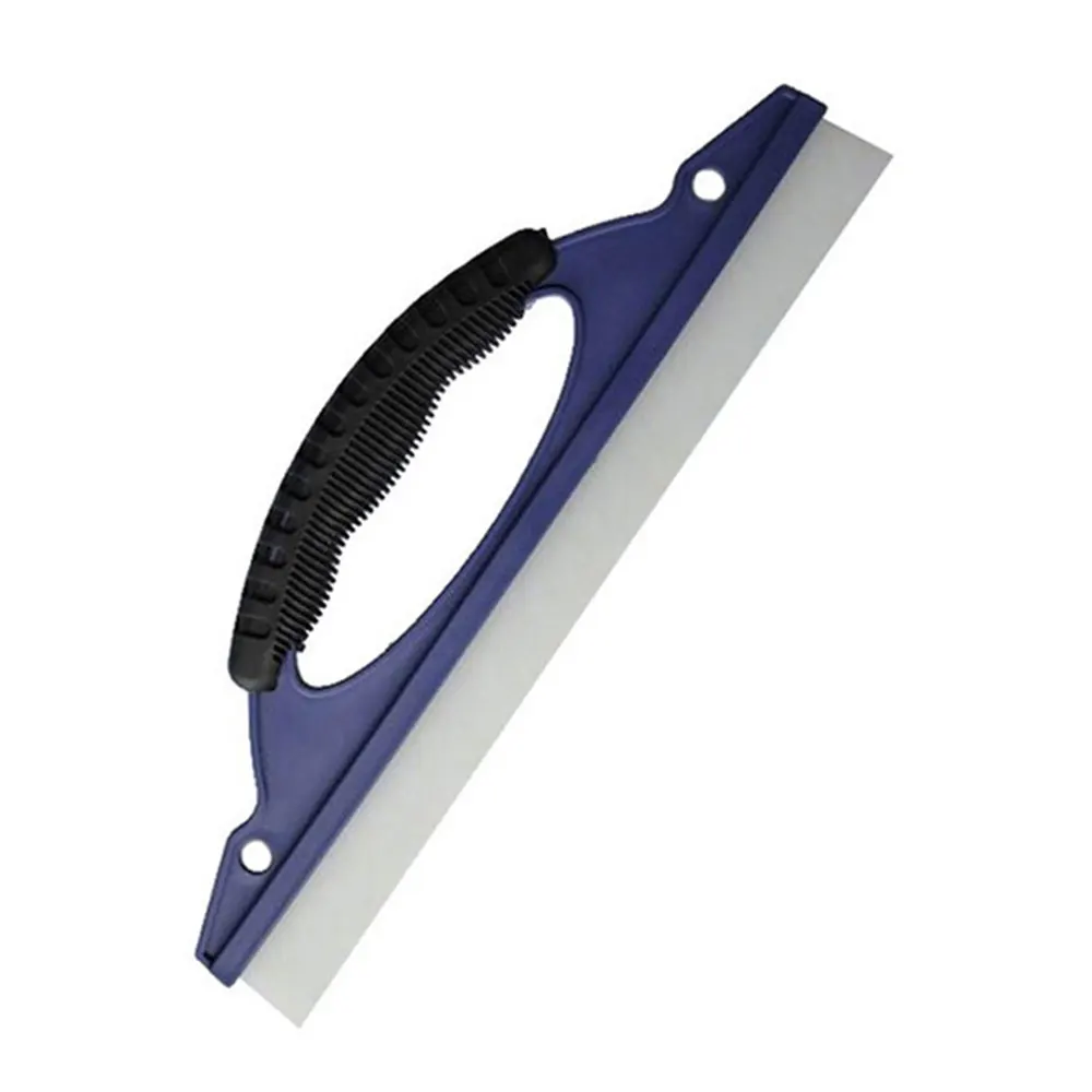 Auto Scraper Car Squeegee Scraper Durable Car Scraper Care Tool Shower Rubber Cleaner Wiper Blue Portable