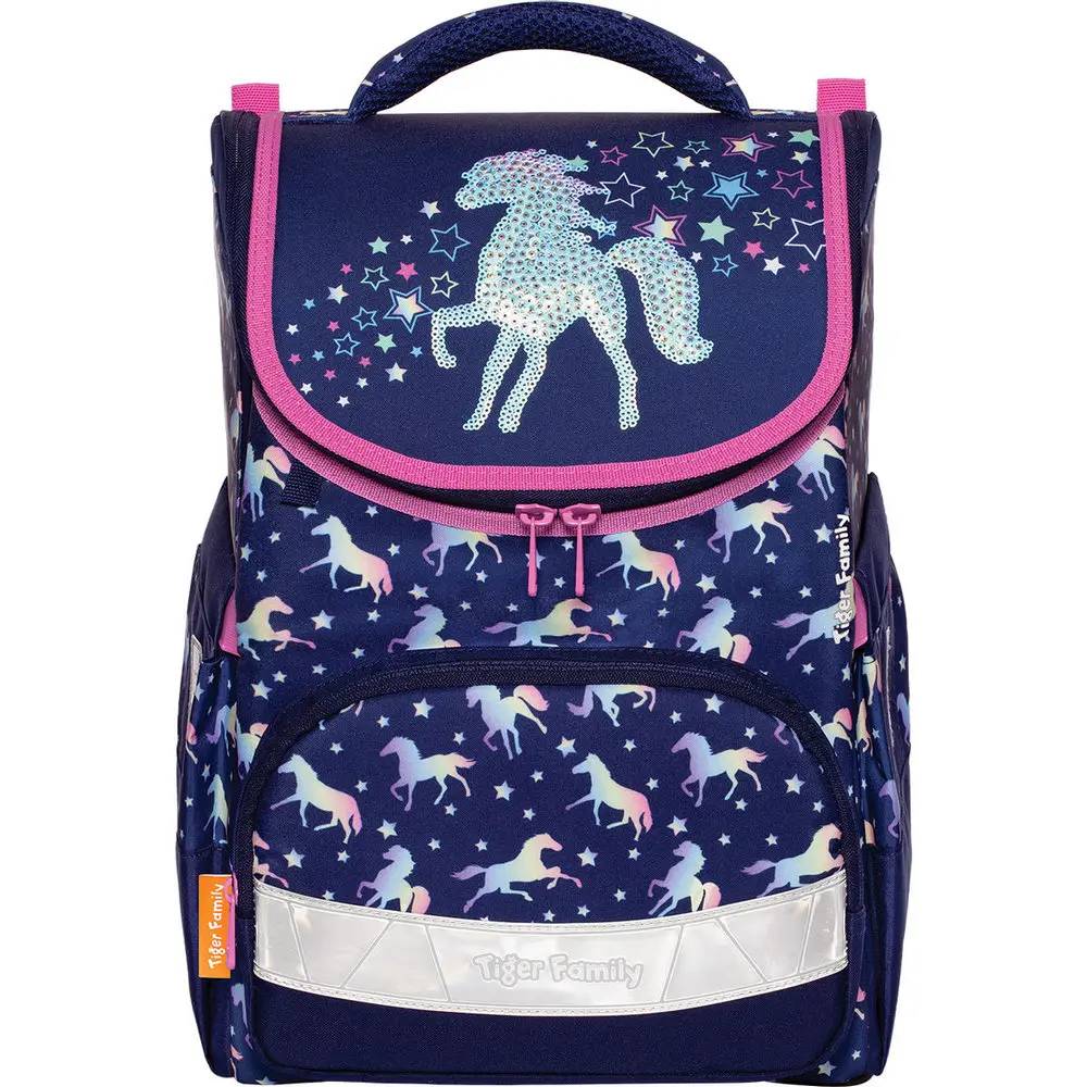 Ранец школьный EARNEST разм. 39х31х23/37x27x15 см анатом. спинка для девочек|Школьные ранцы|